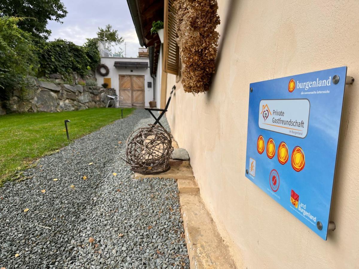 Wein Cottage Kellerstoeckl Eisenberg an der Pinka Eksteriør billede